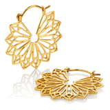Flower earrings