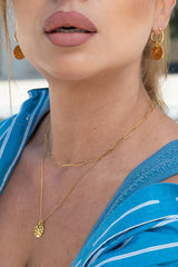 Ava Small Classic Chunky Hoops