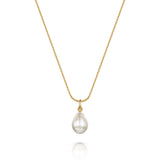 Ana Freshwater Pearl Necklace 18ct Gold Vermeil