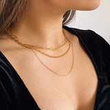 Alice Paper Clip Chain 18ct Gold Vermeil