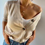 Luna Tusk Necklace 18ct Gold Vermeil