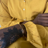 Alice Paper Clip Chain Bracelet 18ct Gold Vermeil