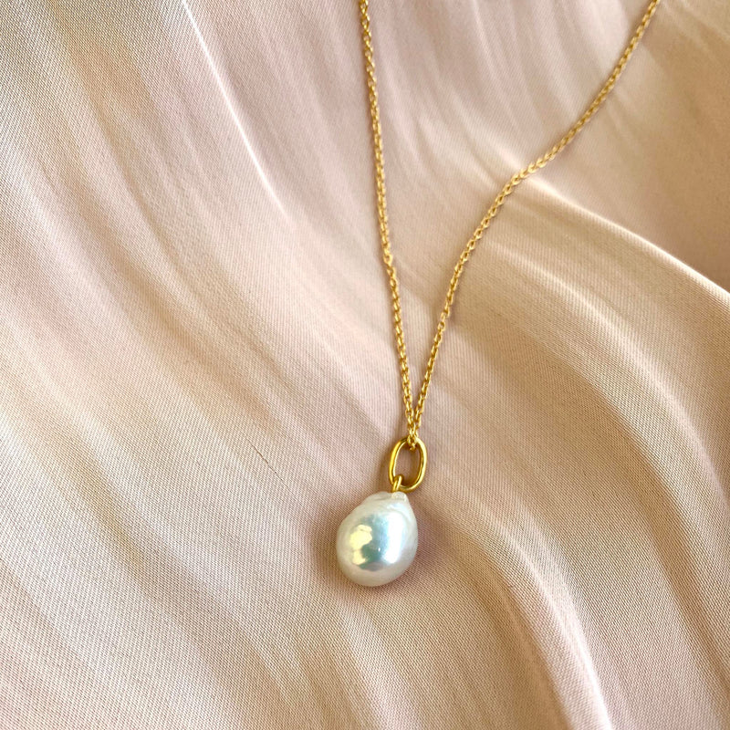 Ana Freshwater Pearl Necklace 18ct Gold Vermeil