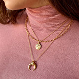Robyn Rolo Chain Necklace 18ct Gold Vermeil