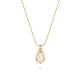 Margo Moonstone Necklace 18ct Gold Vermeil