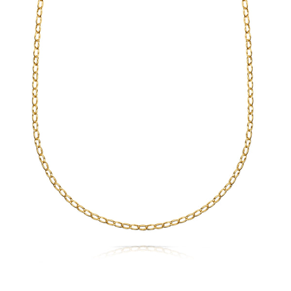 Robyn Rolo Chain Necklace 18ct Gold Vermeil